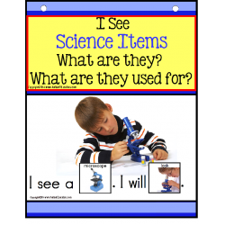 Autism - Build A Sentence with Pictures Interactive -SCIENCE ITEMS